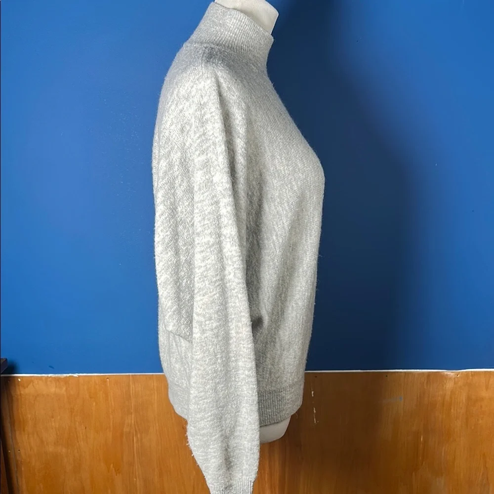 Cozy Gray H&M mock neck Sweater - Picture 5 of 7